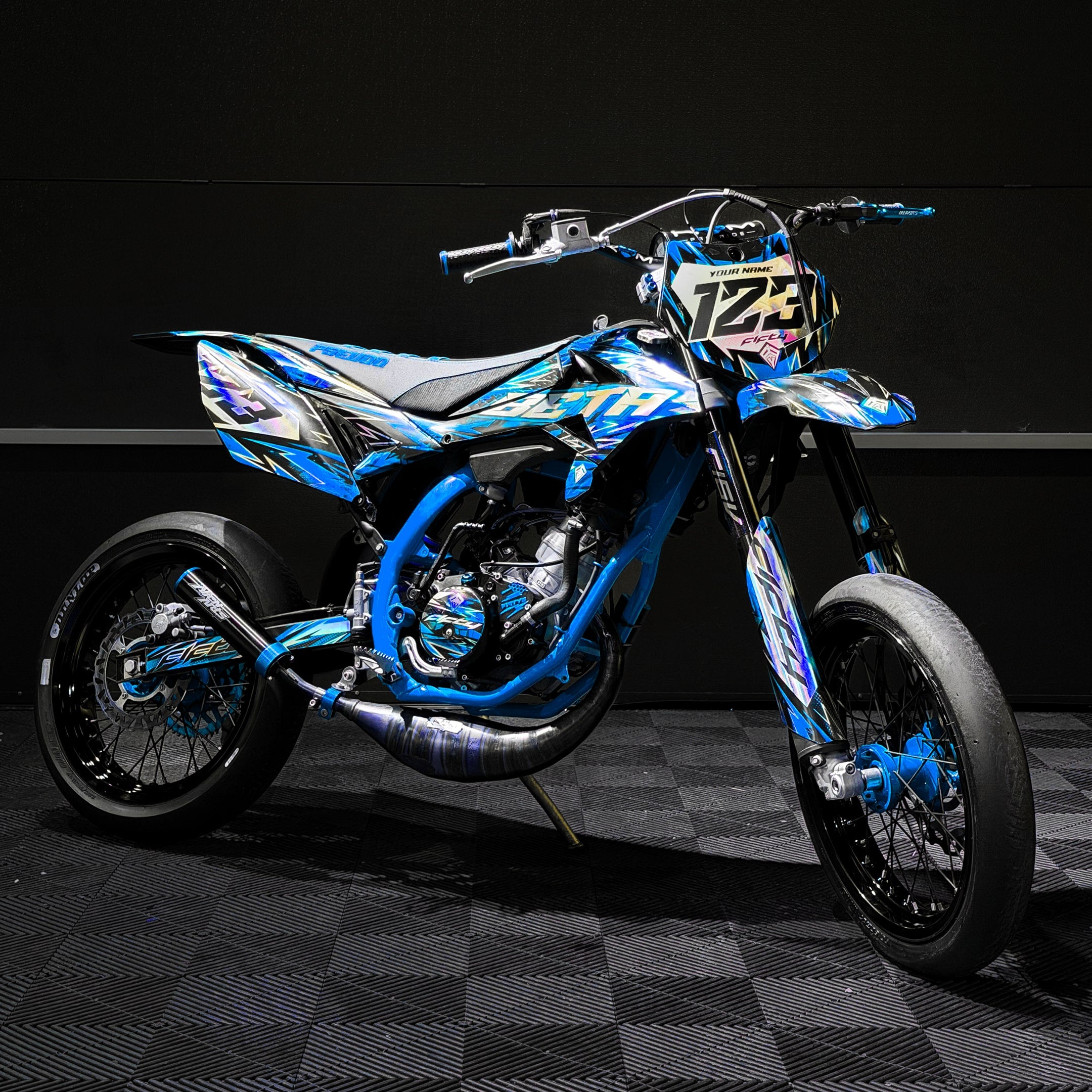 KIT DECO FIFTY VIONIX BLEU PERSONNALISABLE