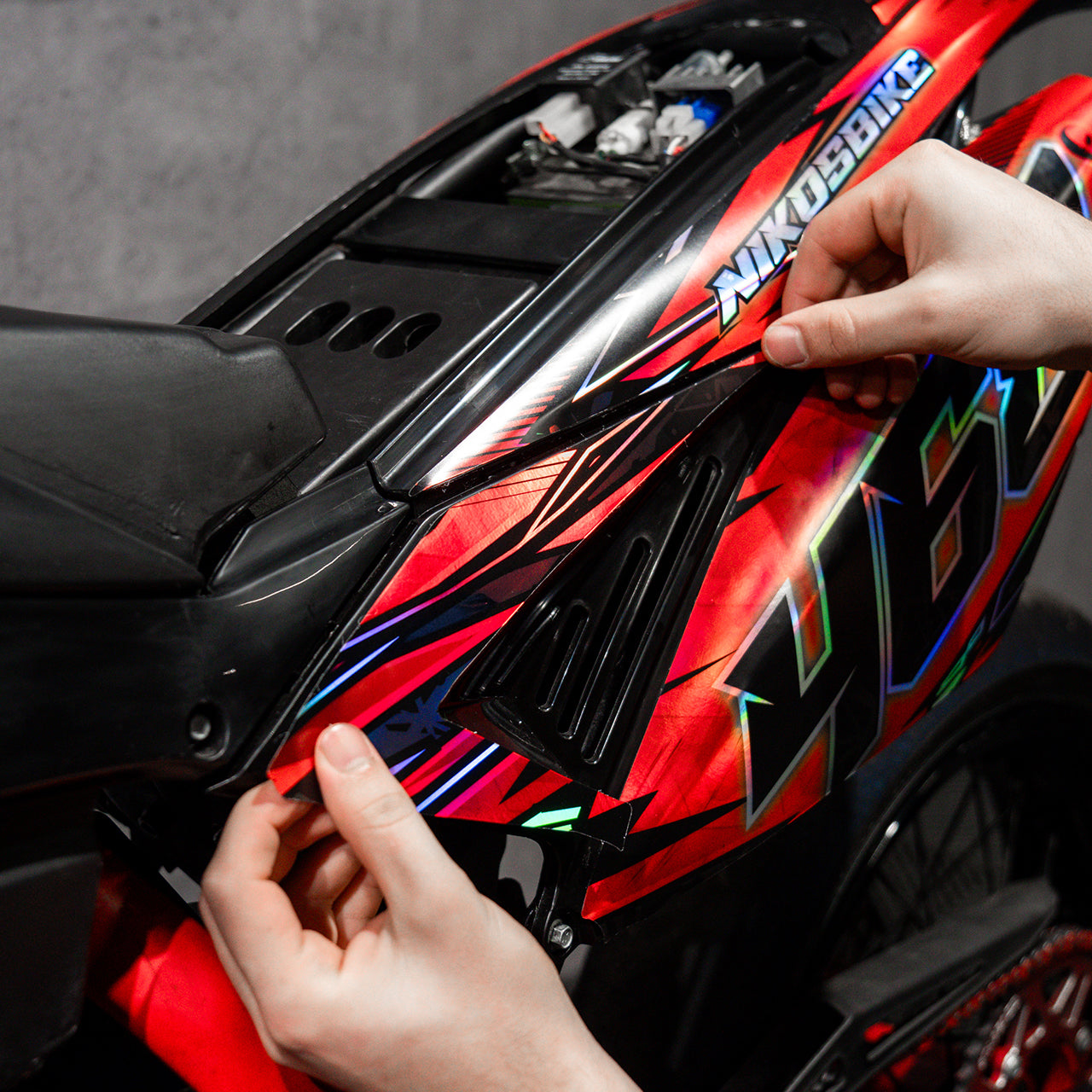 Kit déco 100% personnalisable 50cc