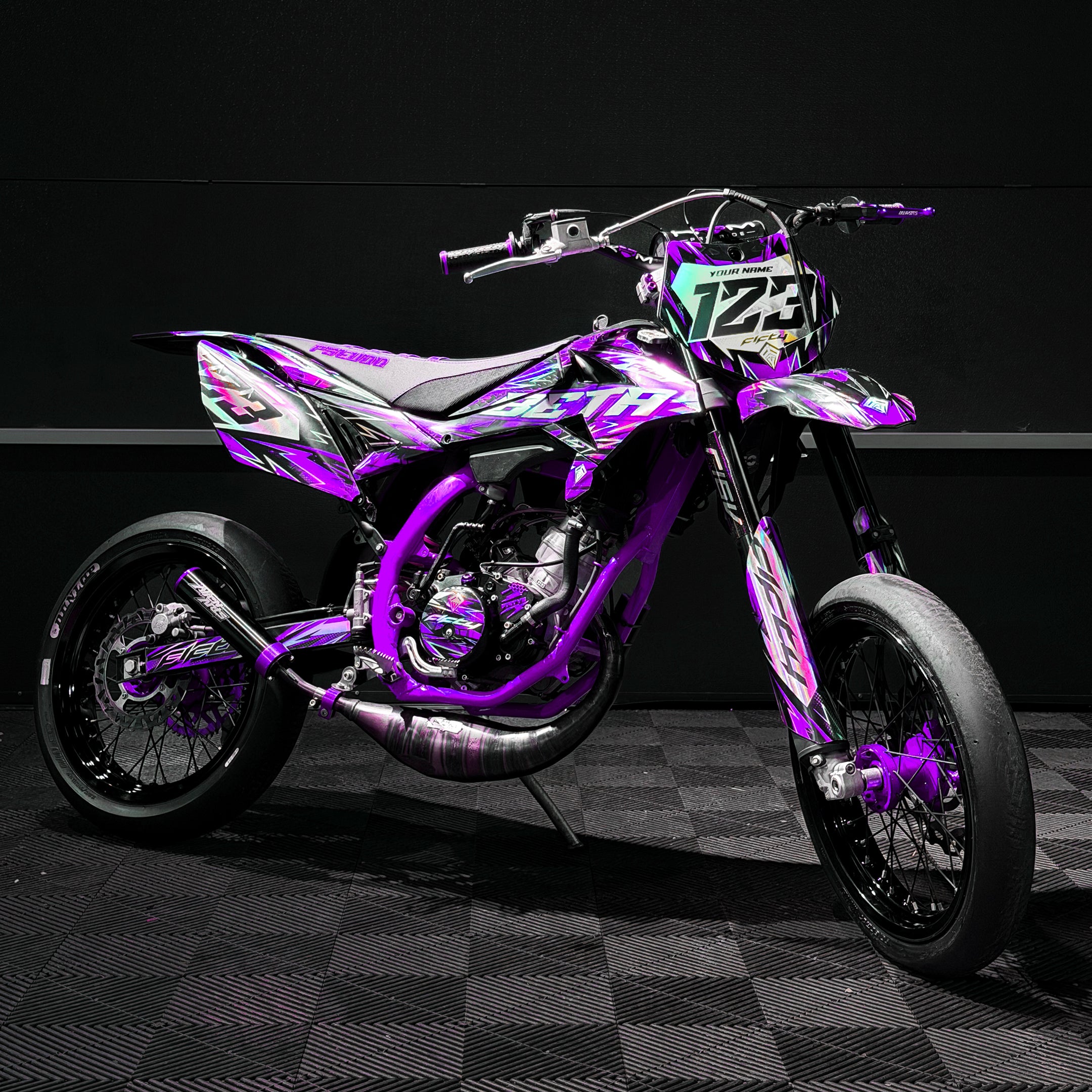 KIT DECO FIFTY VIONIX VIOLET PERSONNALISABLE