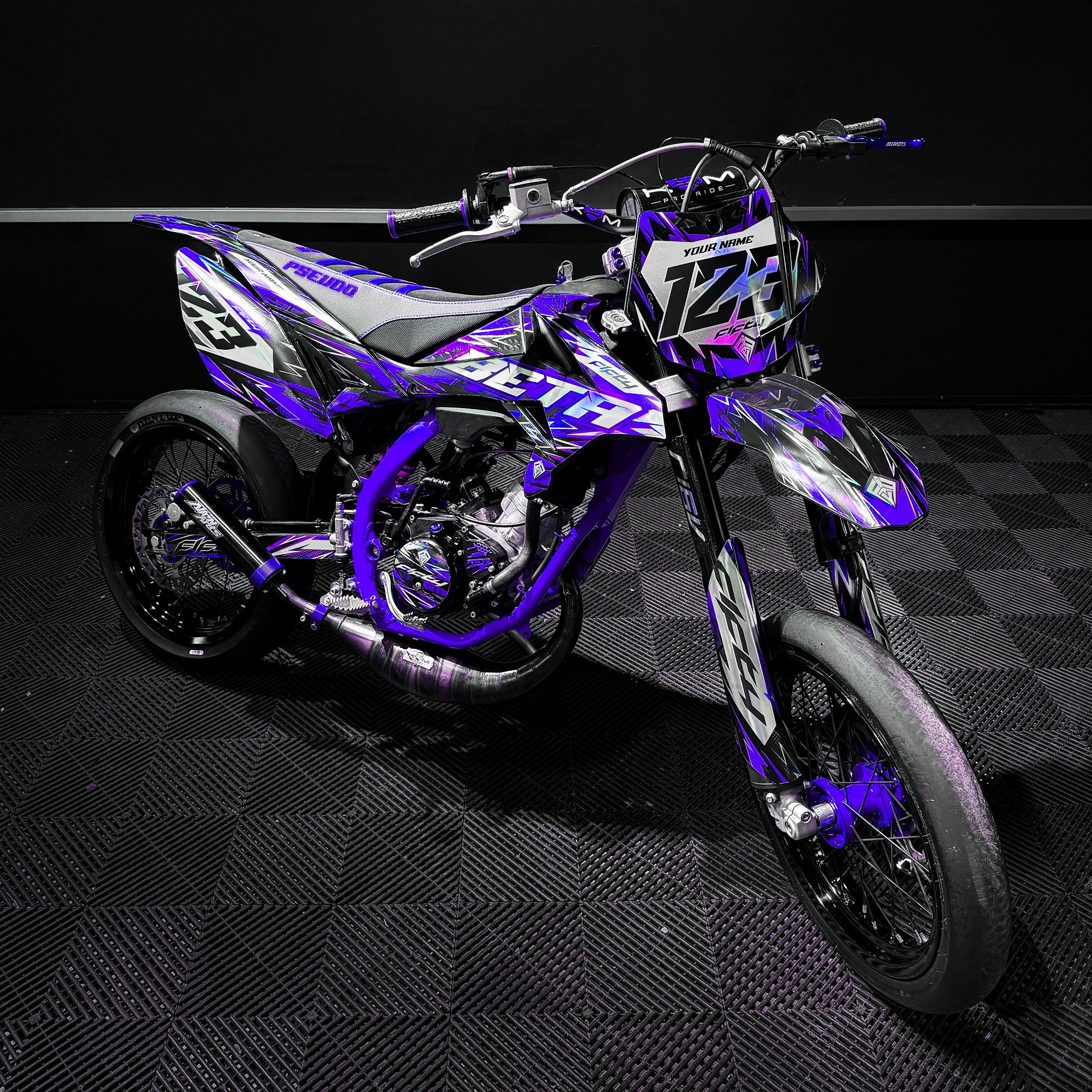 KIT DECO FIFTY VIONIX VIOLET PERSONNALISABLE