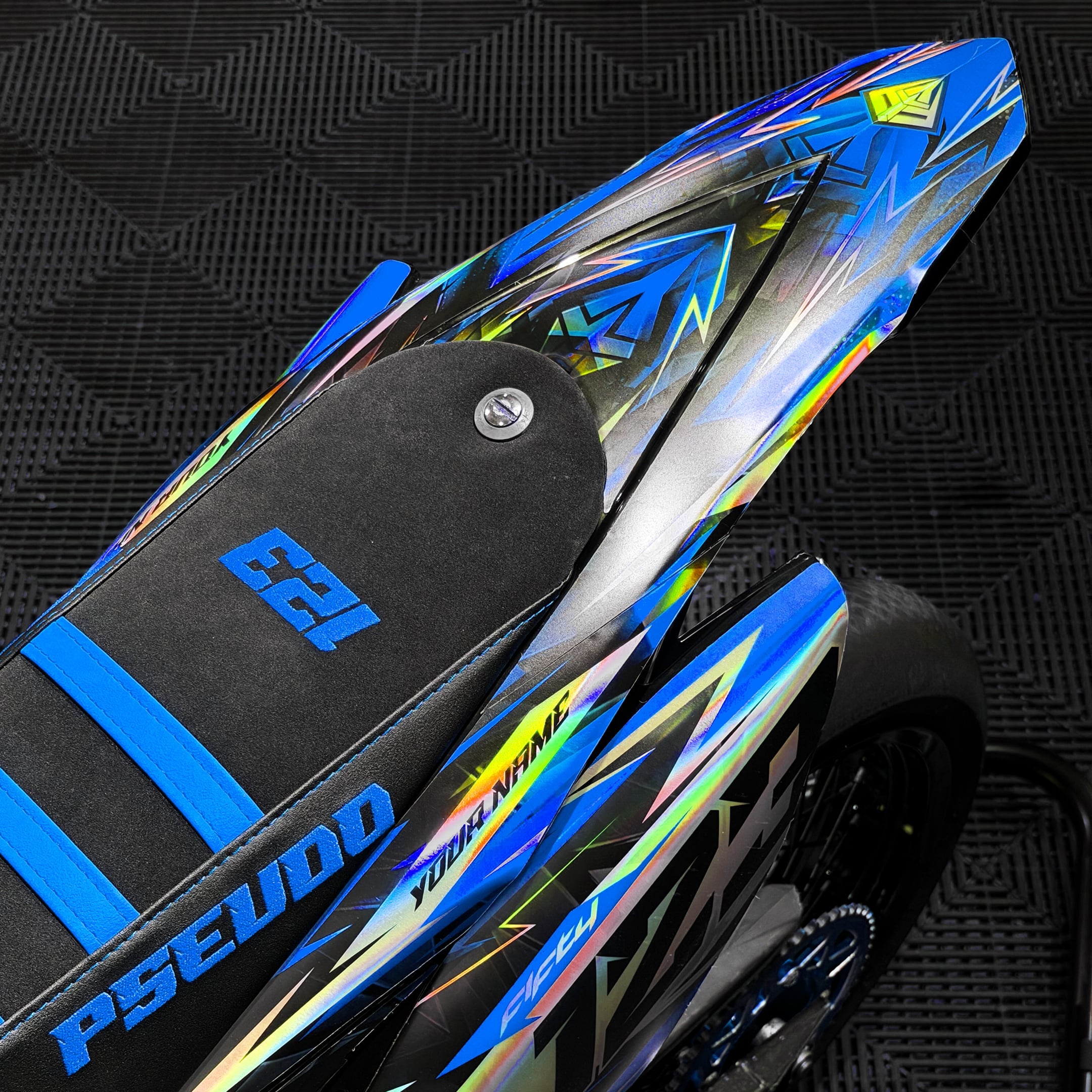 KIT DECO FIFTY VIONIX BLEU PERSONNALISABLE