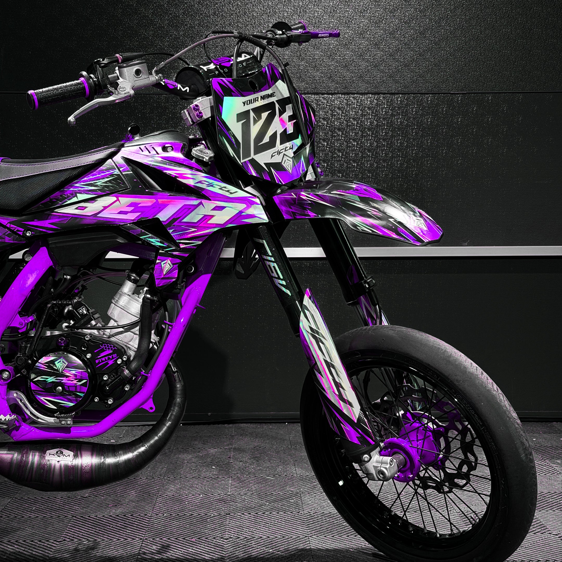 KIT DECO FIFTY VIONIX VIOLET PERSONNALISABLE