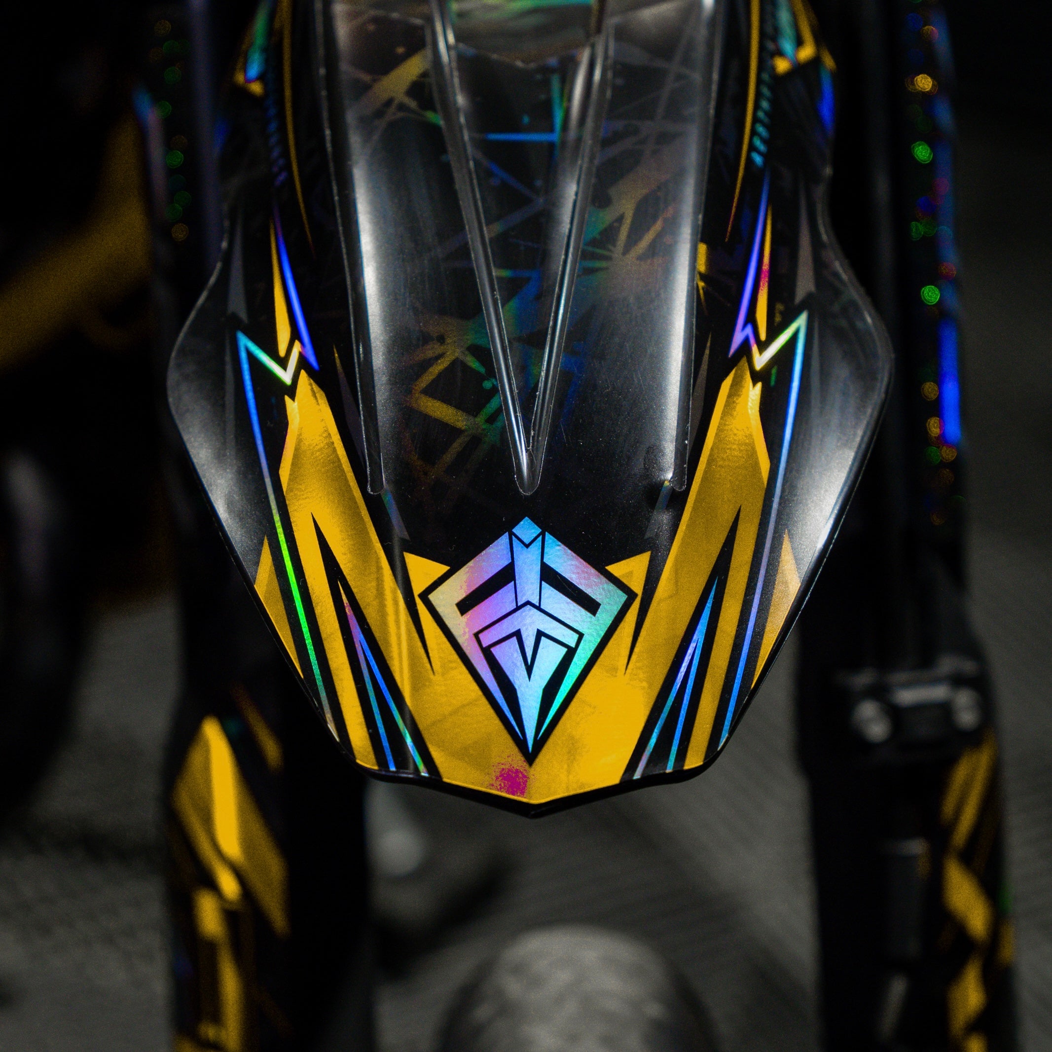 Kit déco moto 50cc jaune