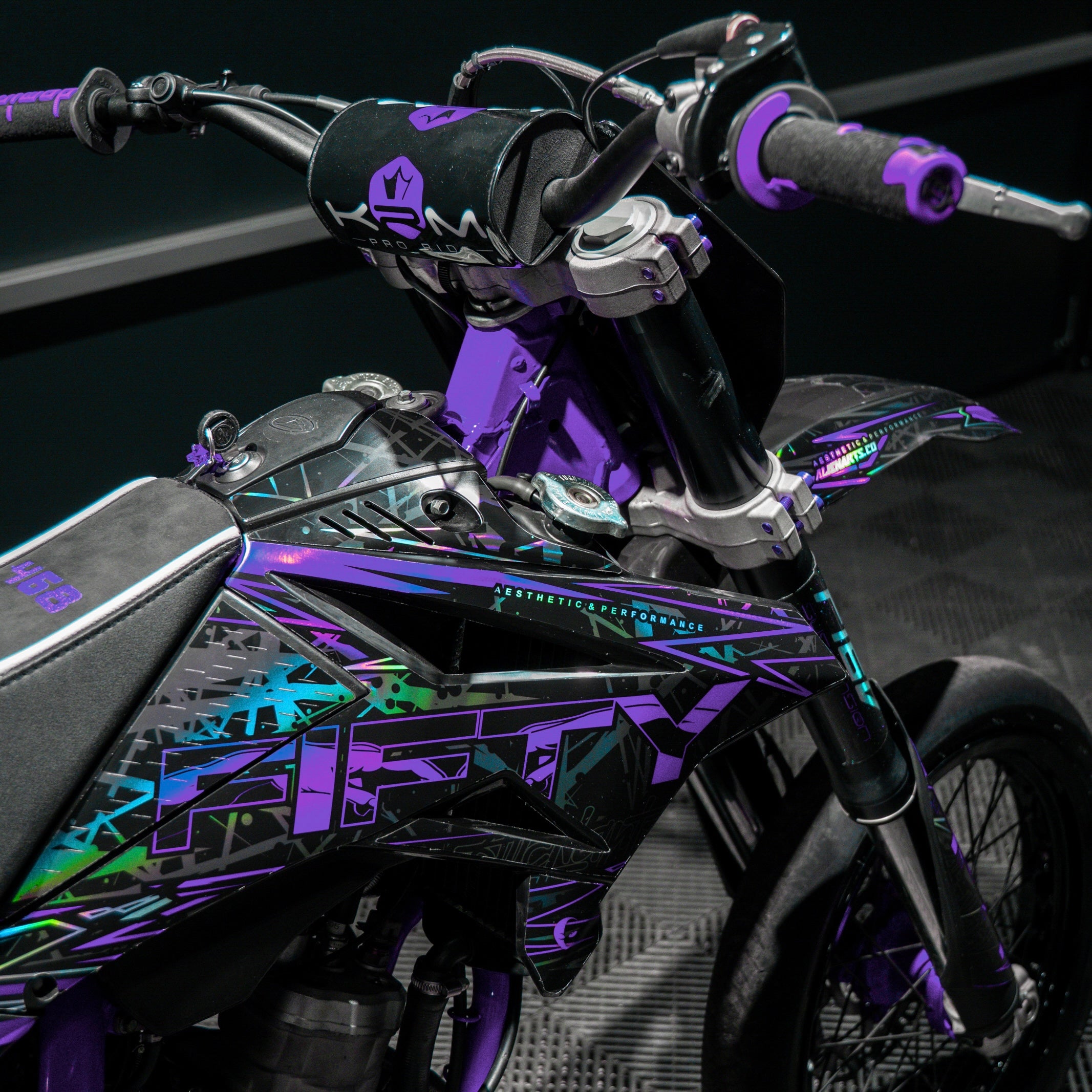 kit deco moto personnalisé