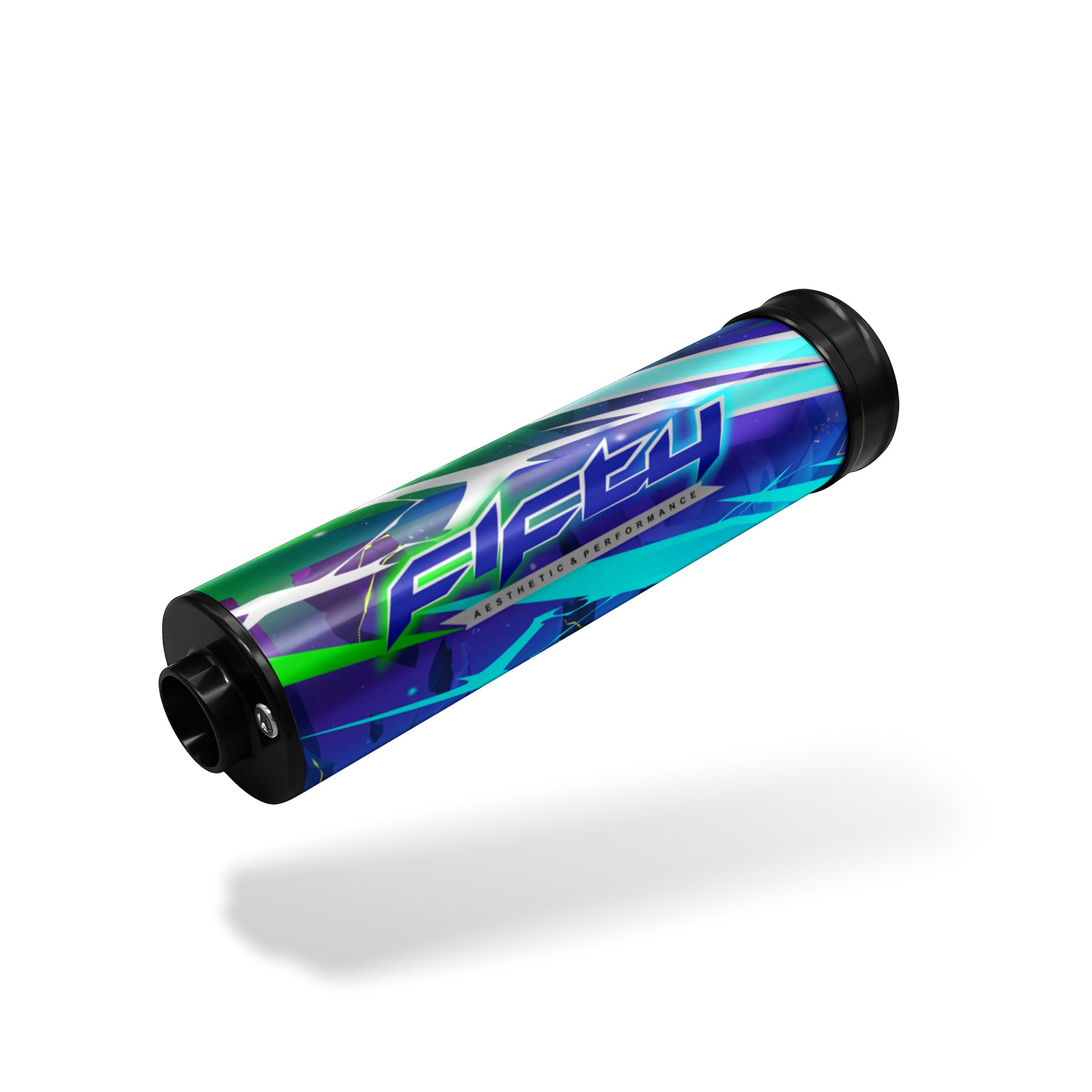 Kit déco de silencieux green-ice