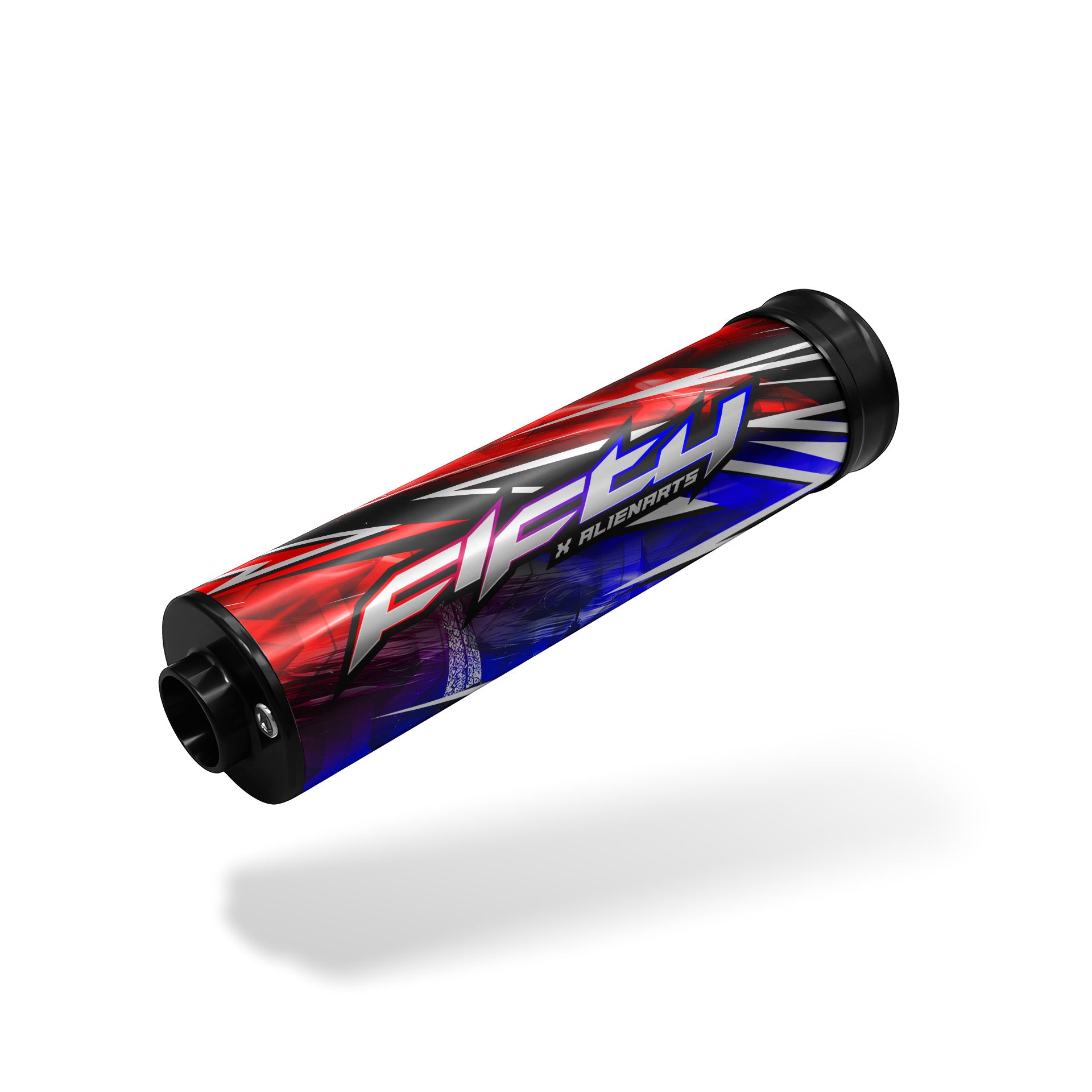 Kit déco de silencieux red-ice