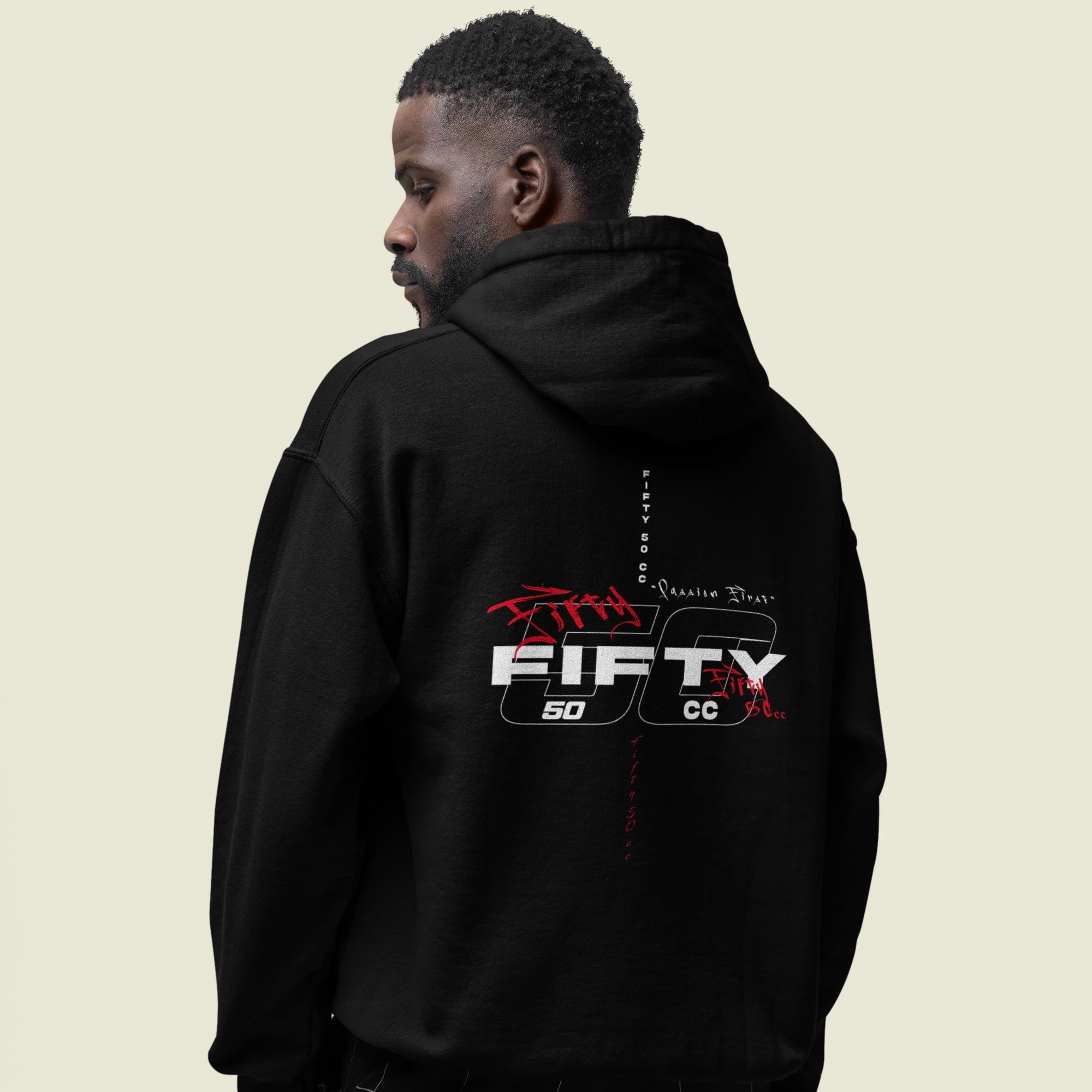 Sweat à capuche fifty 50cc