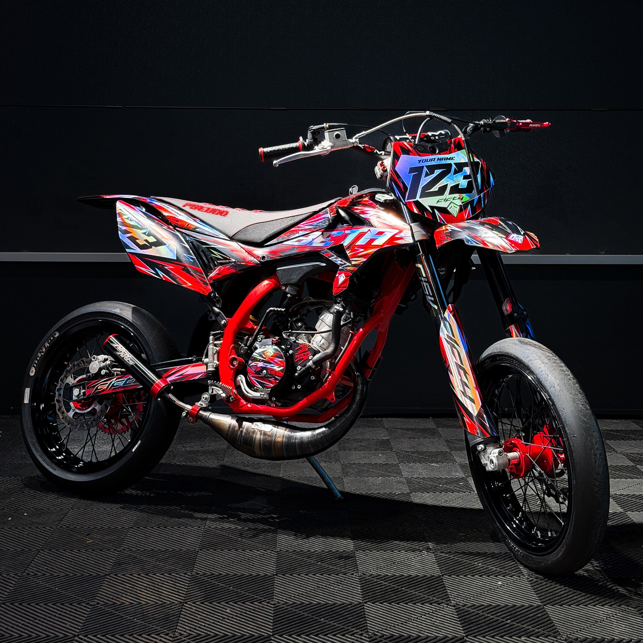 KIT DECO FIFTY VIONIX ROUGE PERSONNALISABLE