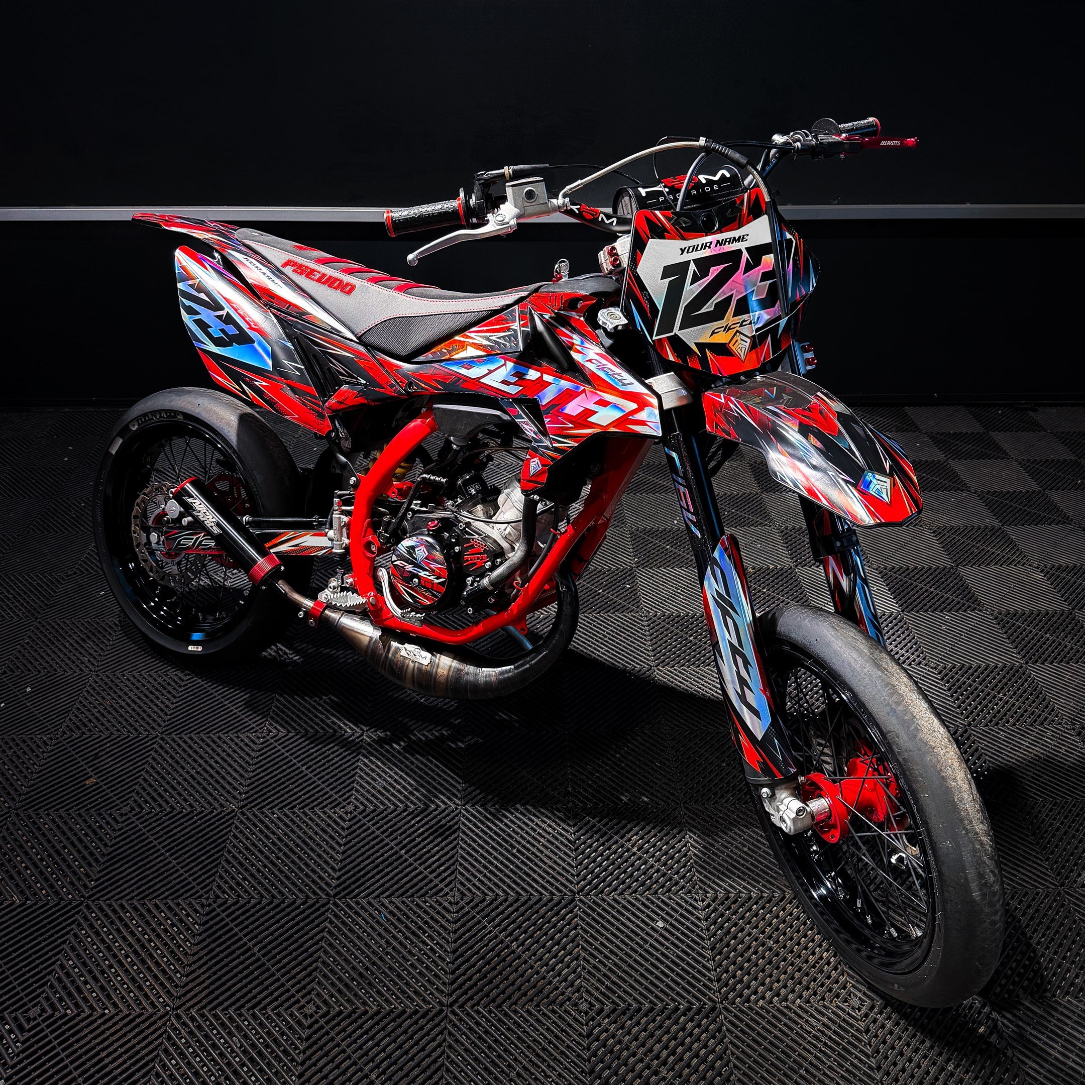 KIT DECO FIFTY VIONIX ROUGE PERSONNALISABLE