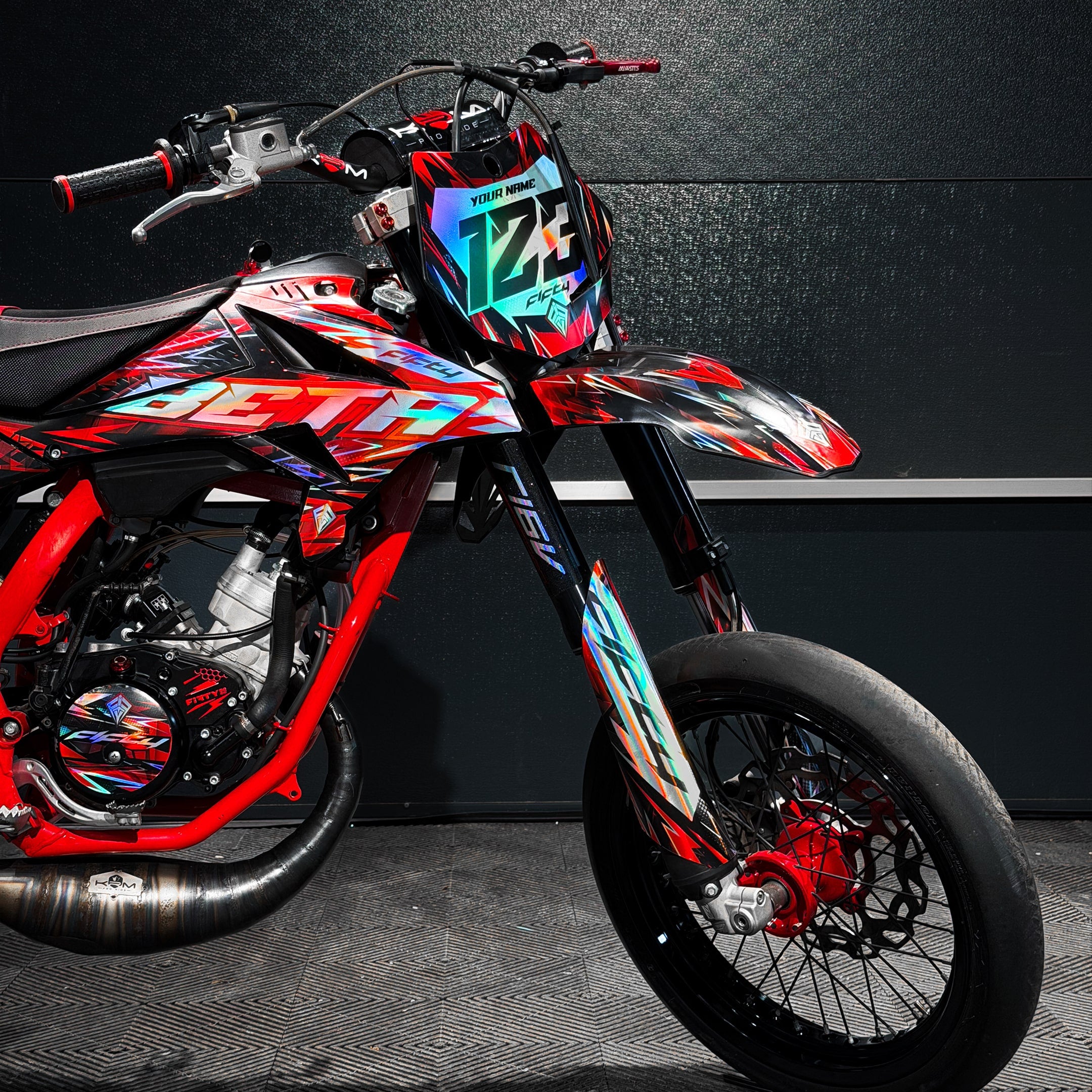 KIT DECO FIFTY VIONIX ROUGE PERSONNALISABLE