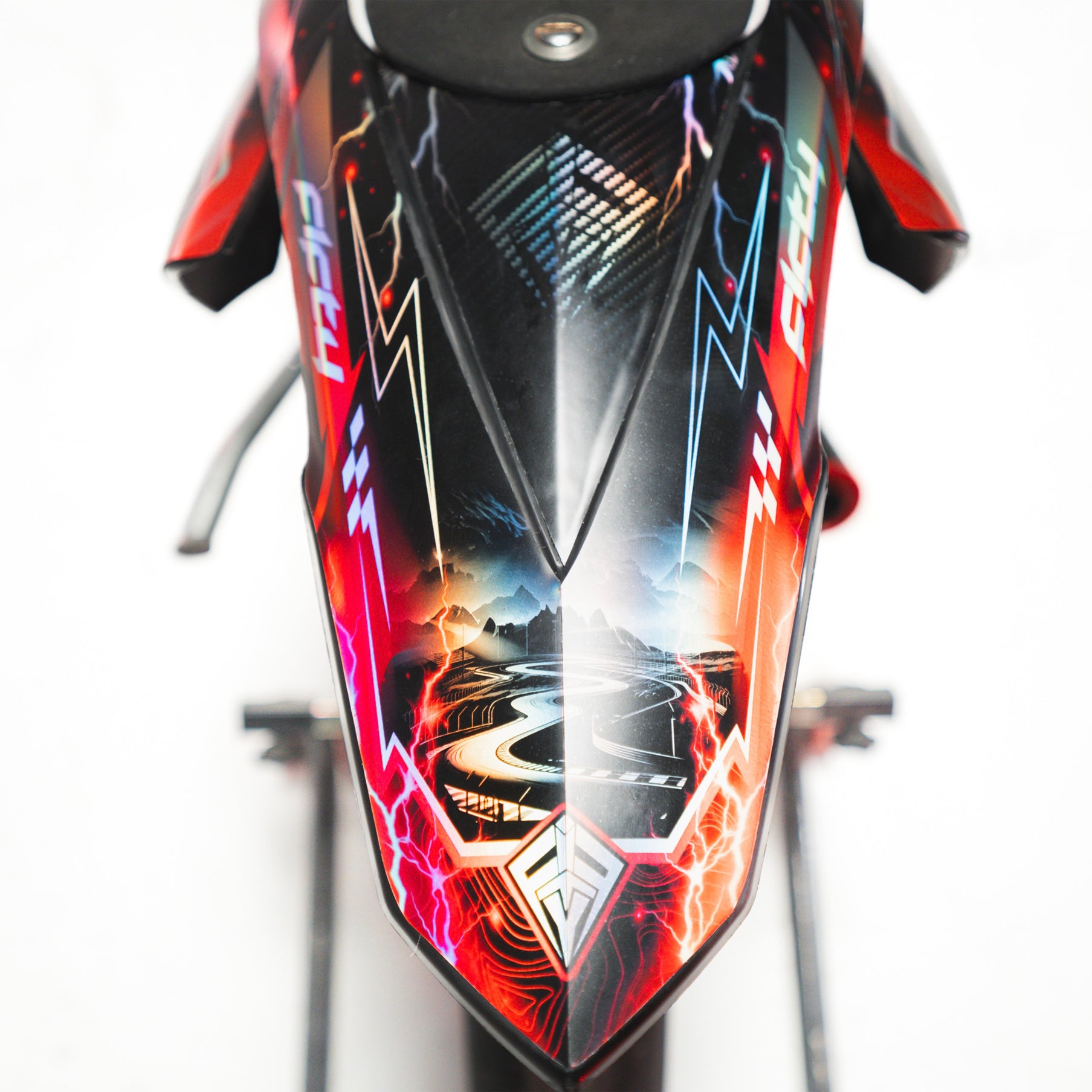 KIT DECO FIFTY RACING ROUGE PERSONNALISABLE