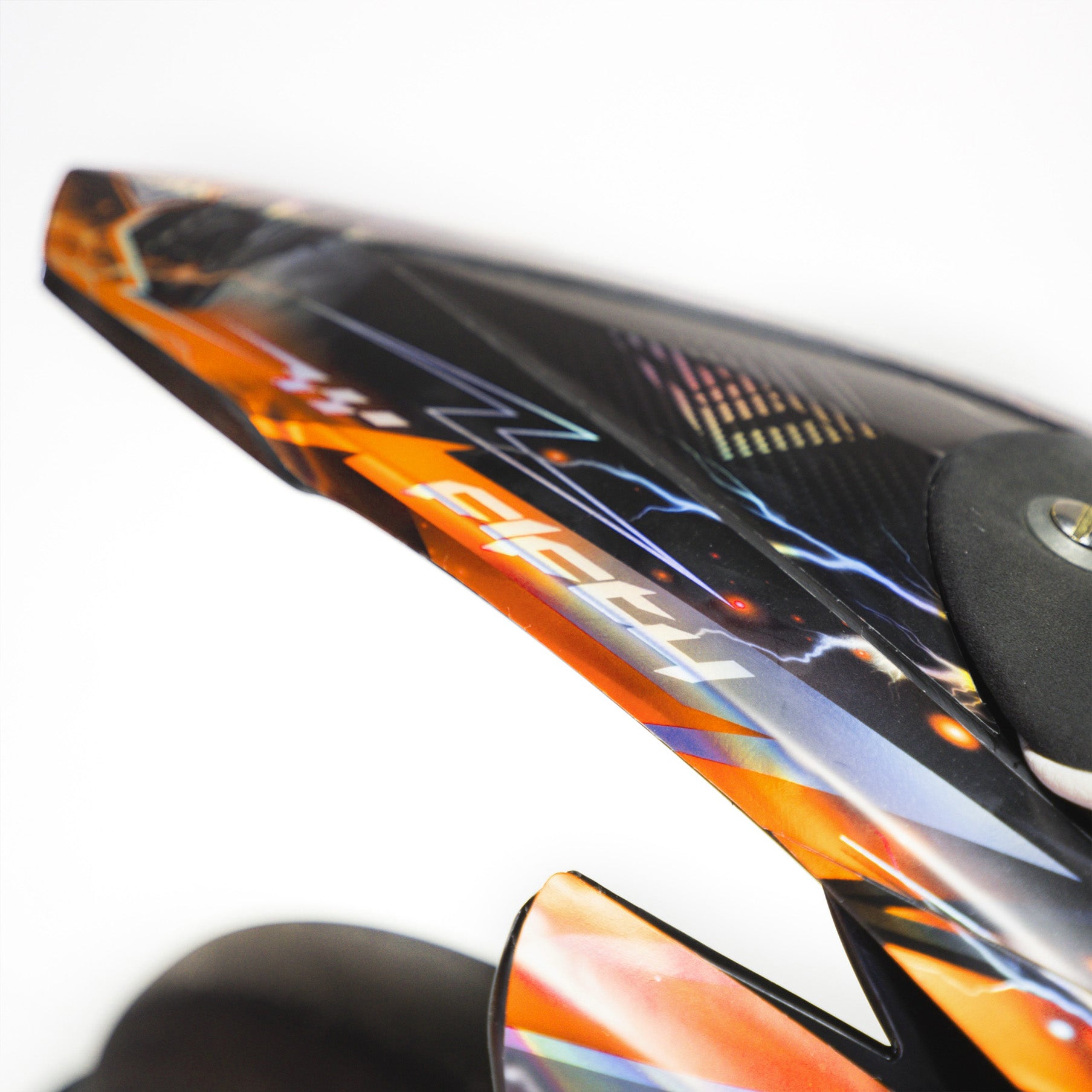 KIT DECO FIFTY RACING ORANGE PERSONNALISABLE
