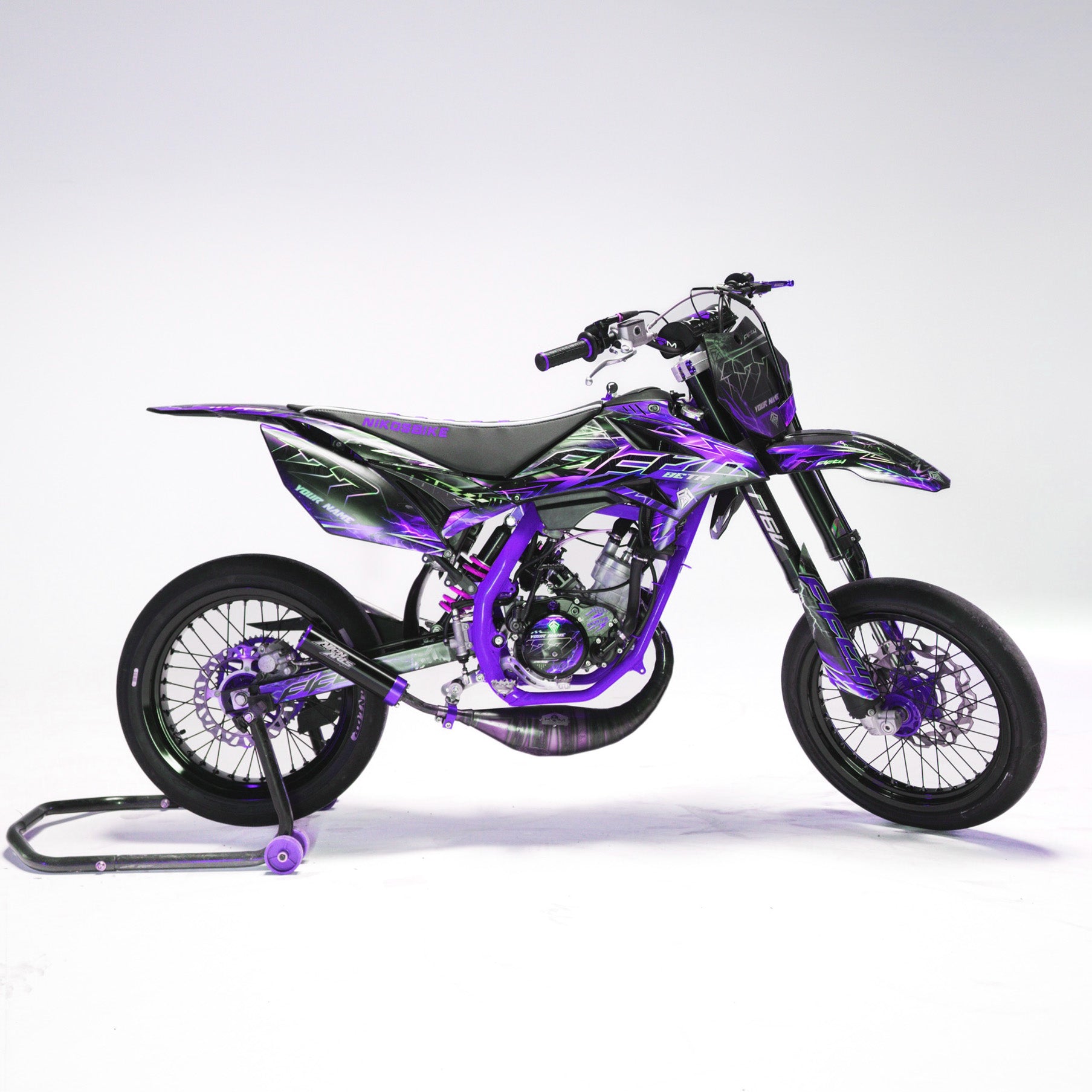KIT DECO FIFTY RACING VIOLET PERSONNALISABLE