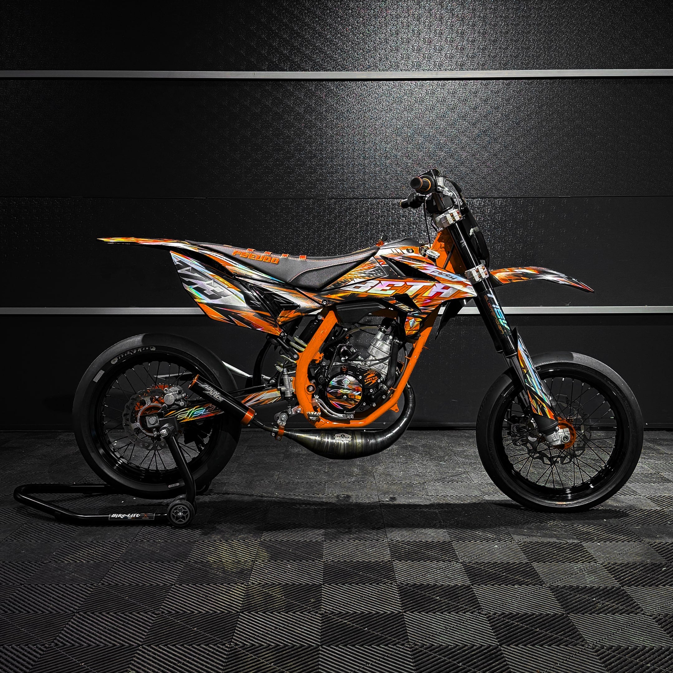 KIT DECO FIFTY VIONIX ORANGE PERSONNALISABLE