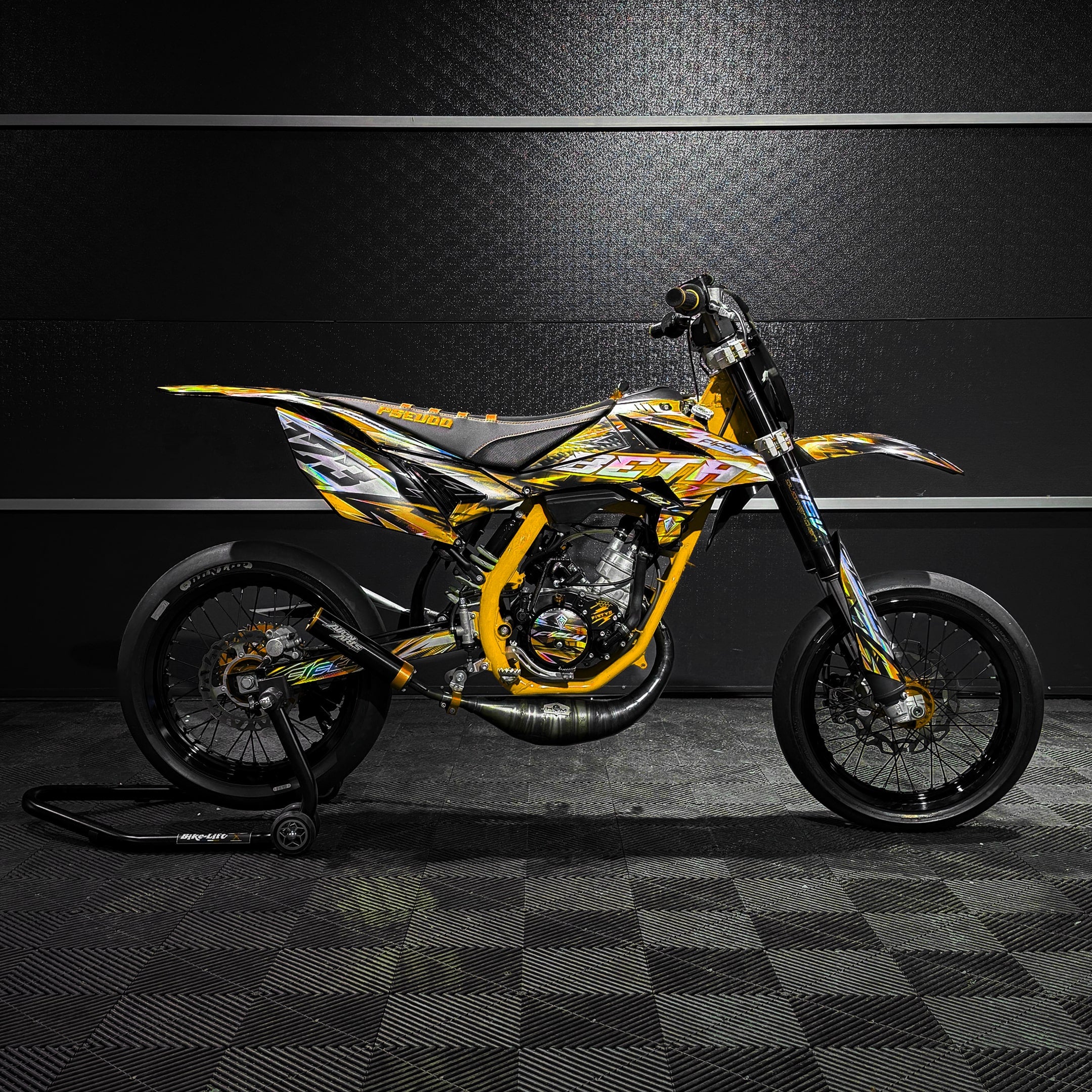 KIT DECO FIFTY VIONIX JAUNE PERSONNALISABLE