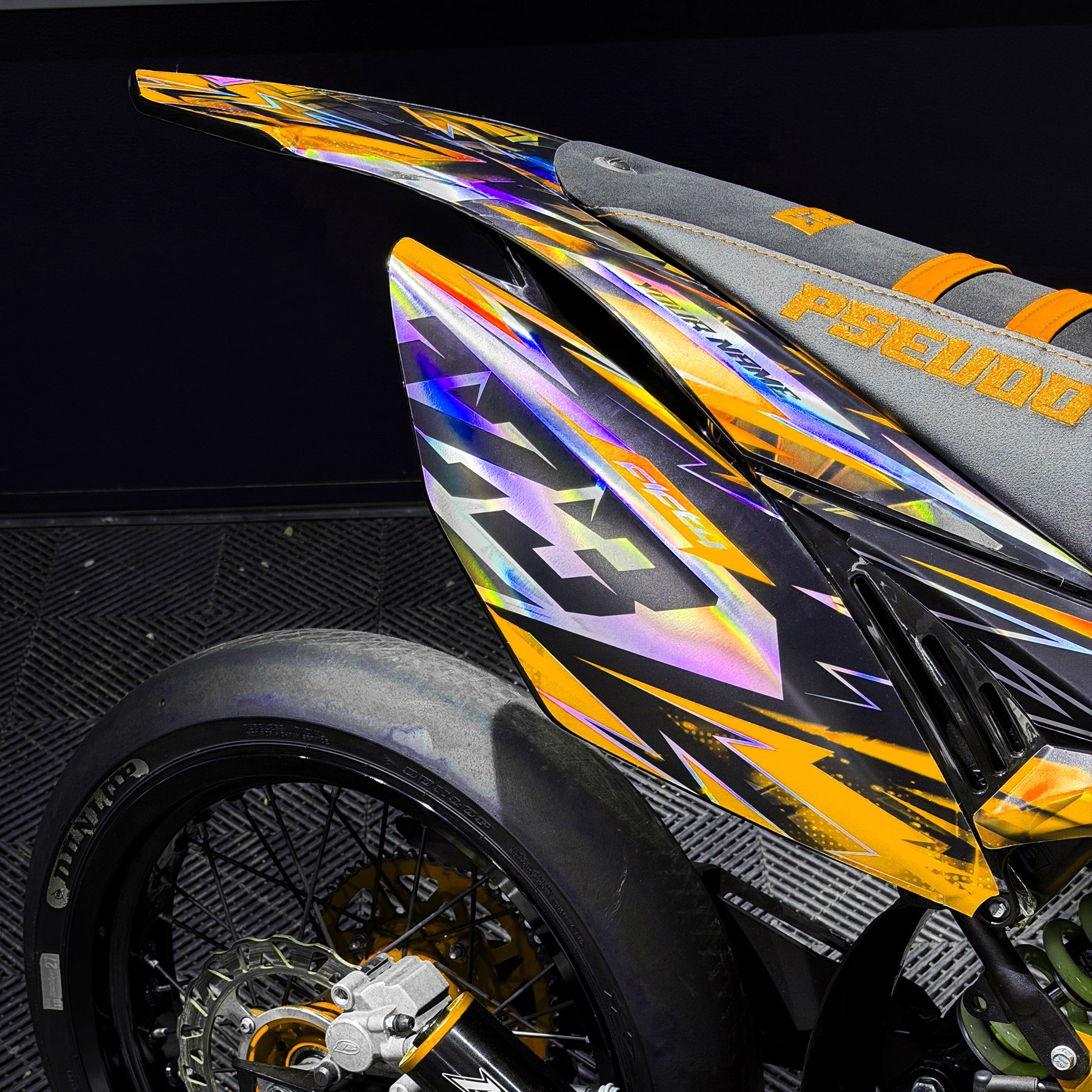 KIT DECO FIFTY VIONIX JAUNE PERSONNALISABLE