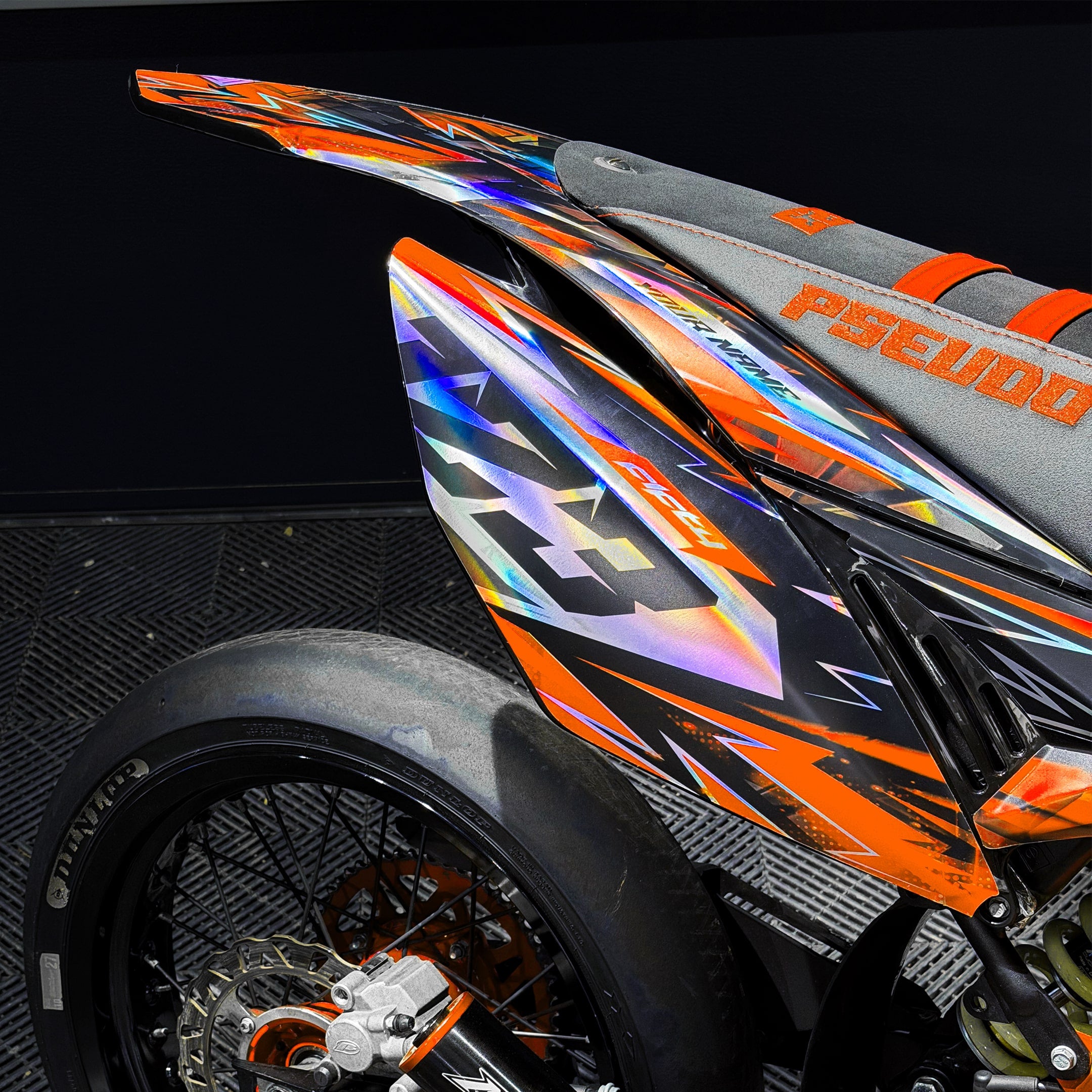 KIT DECO FIFTY VIONIX ORANGE PERSONNALISABLE