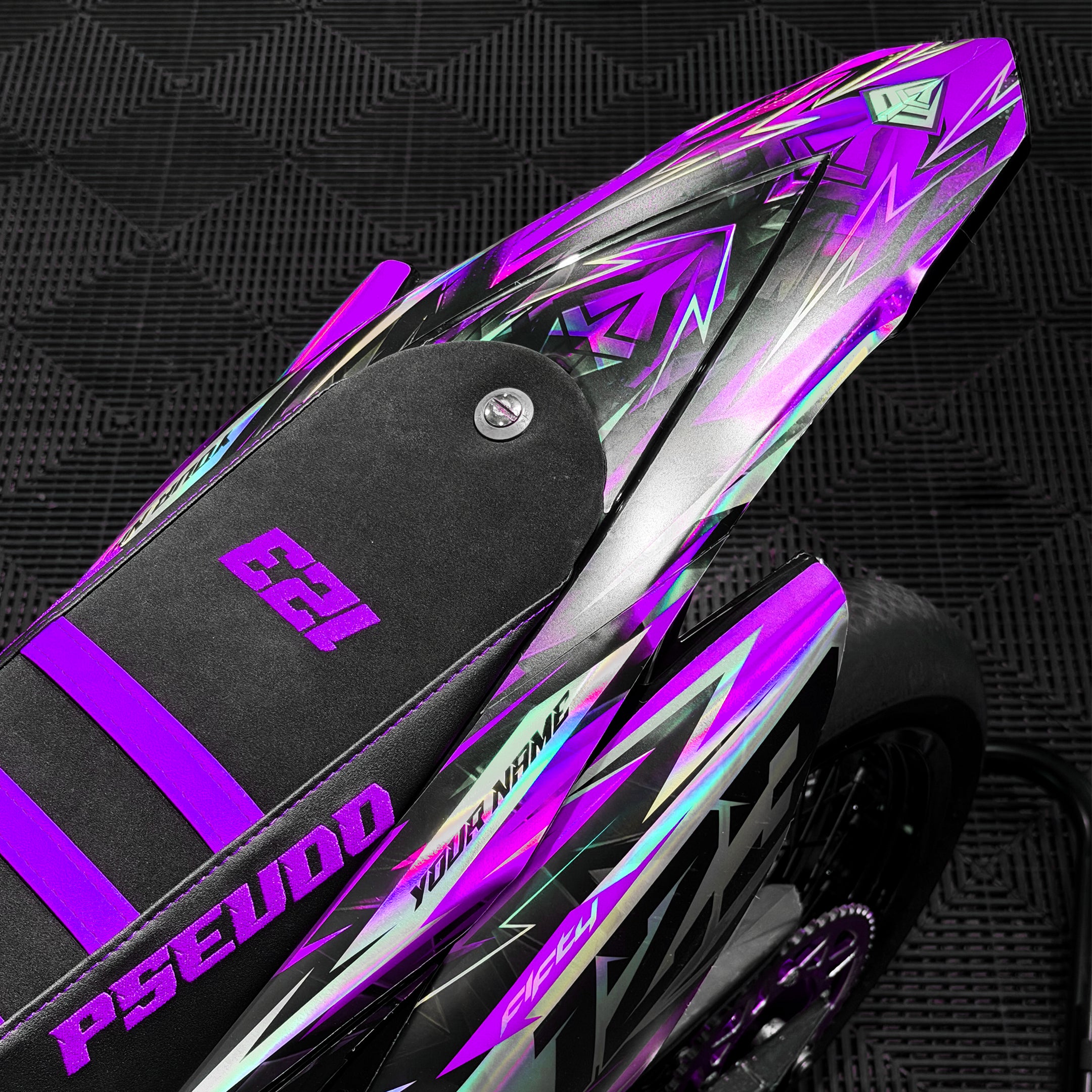 KIT DECO FIFTY VIONIX VIOLET PERSONNALISABLE