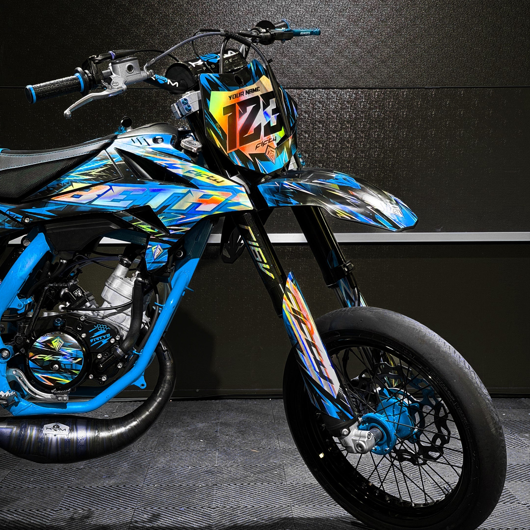 KIT DECO FIFTY VIONIX BLEU PERSONNALISABLE