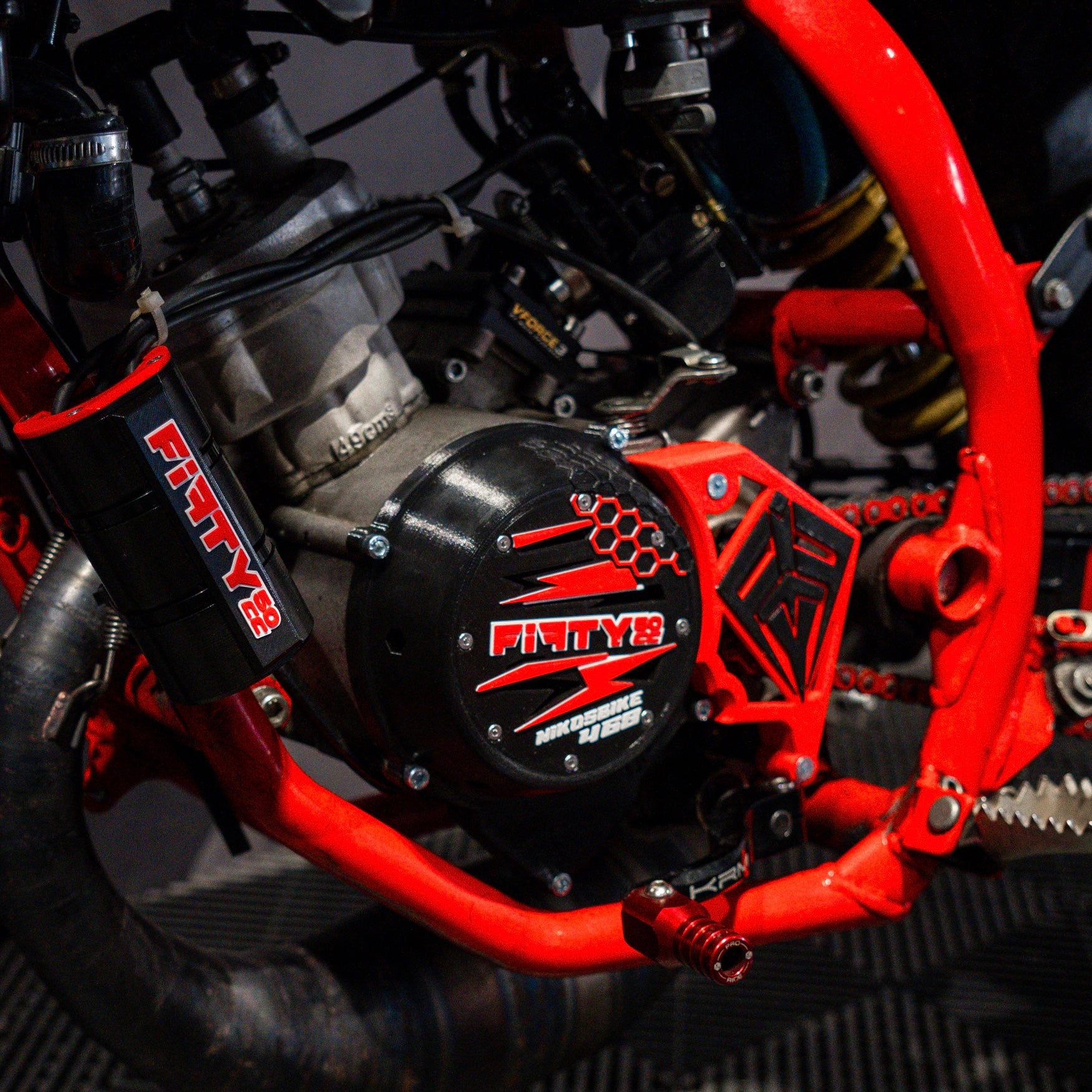 Css 50 Kit Kit déco 50cc FIFTY EDITION FRANCE PERSONNALISABLE