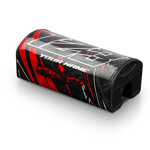 Kit déco de mousse de guidon rouge