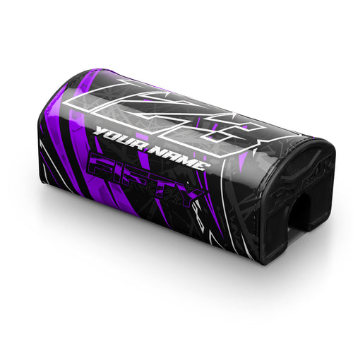 Kit déco de mousse de guidon violet