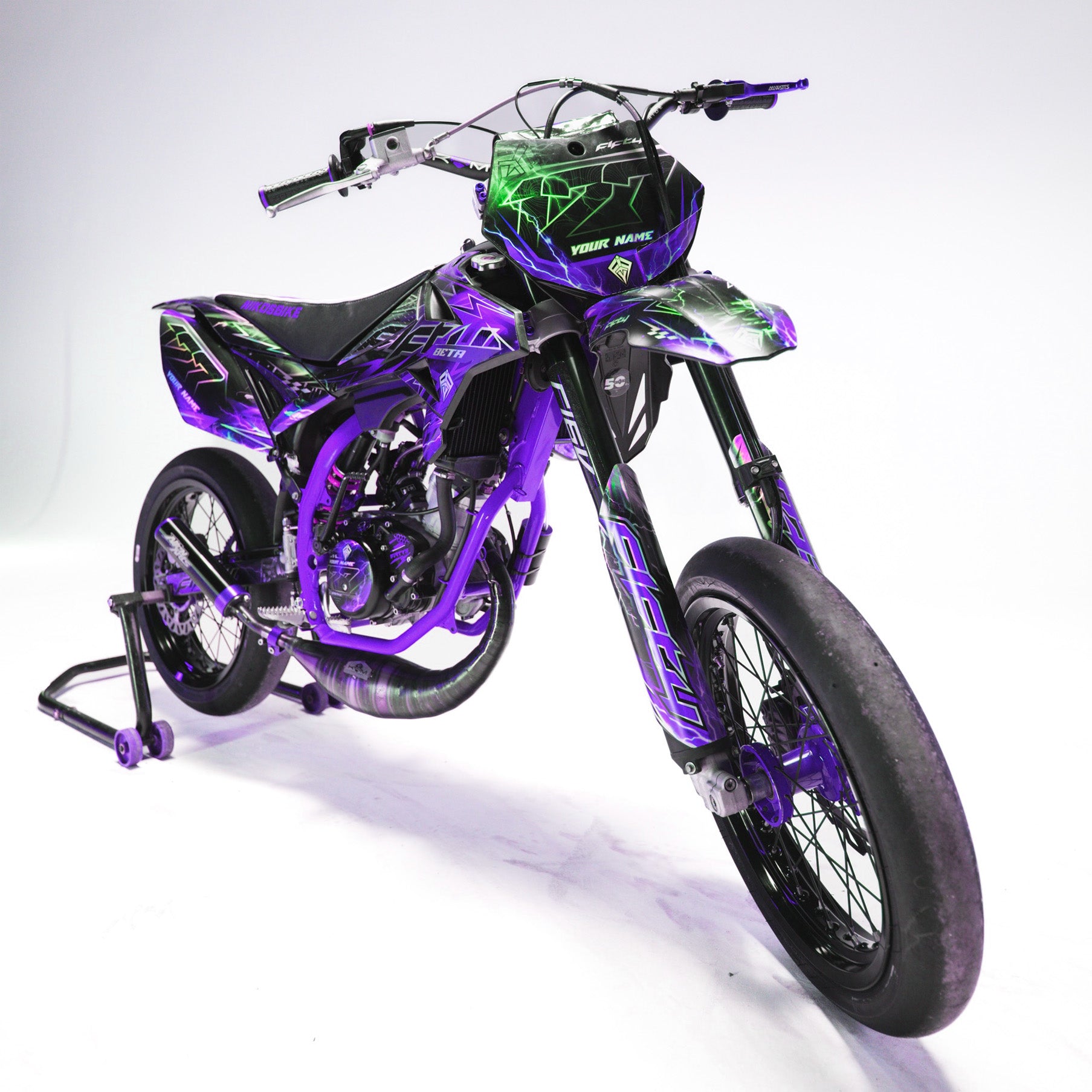 KIT DECO FIFTY RACING VIOLET PERSONNALISABLE
