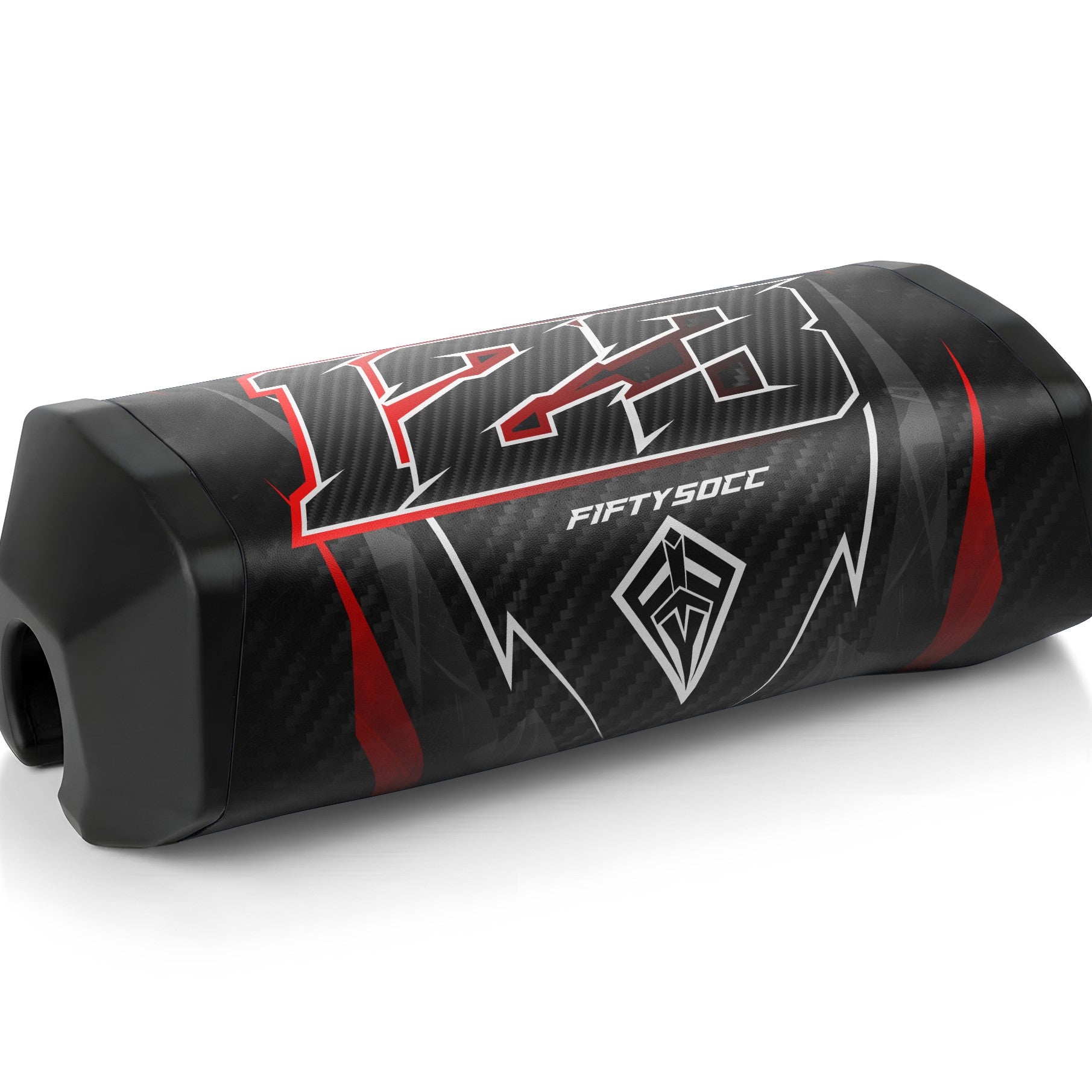 Mousse de guidon FIFTY rouge personnalisable